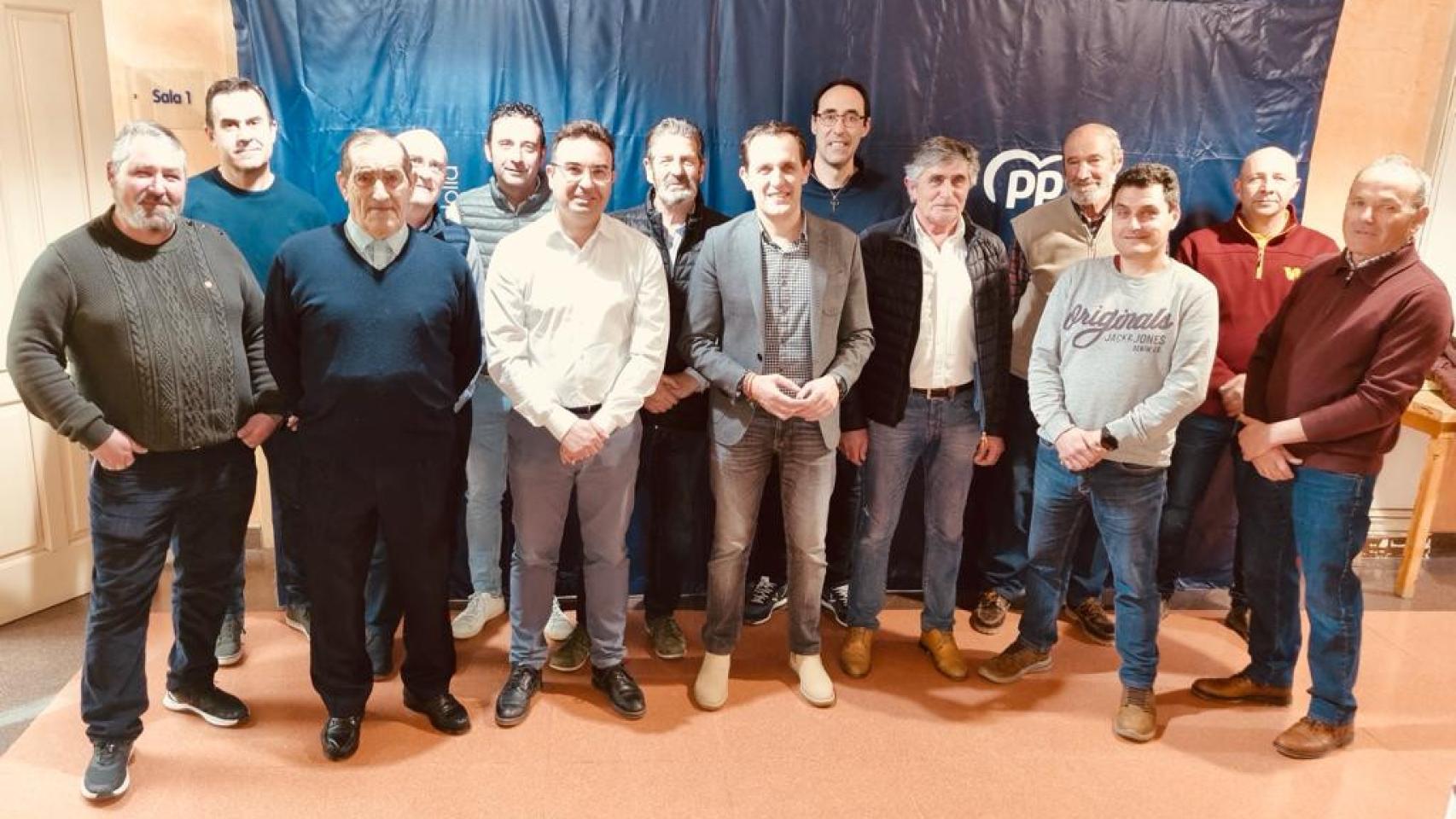 Candidatos del PP de la zona de Peñafiel para las elecciones municipales