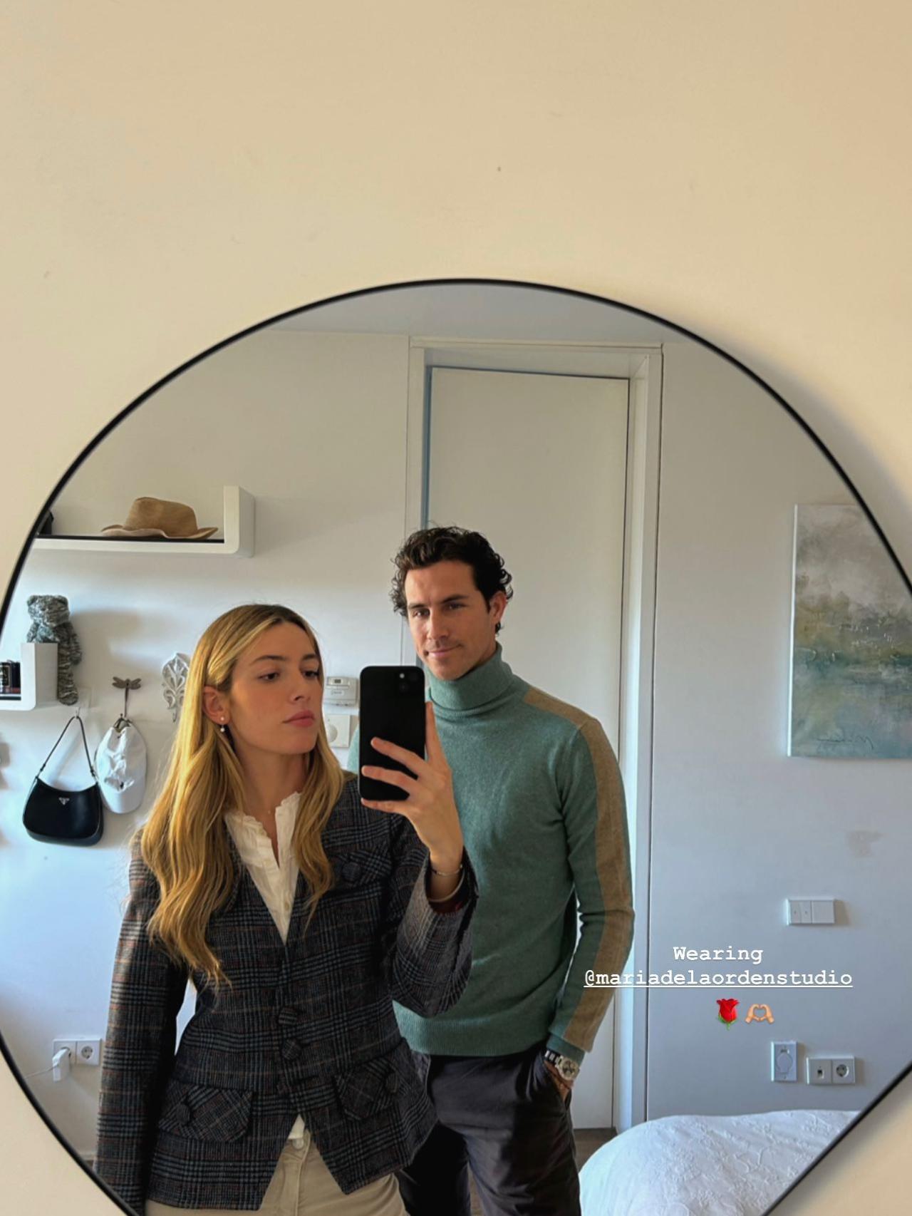 La hija de Luis Figo con la americana de María de la Orden.