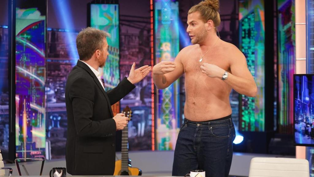 Eduardo Navarrete mostró su cambio físico en 'El Hormiguero'.