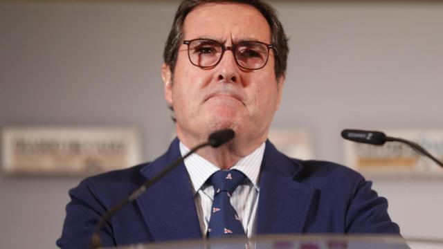 El presidente de la patronal, Antonio Garamendi.