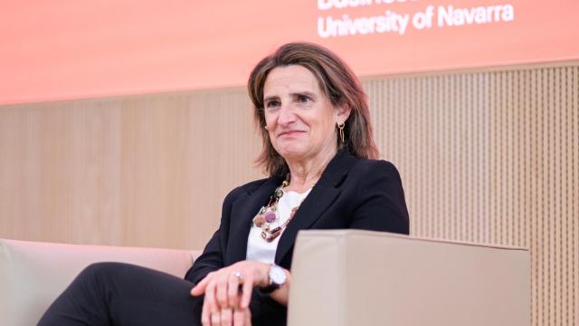 Teresa Ribera, vicepresidenta tercera y ministra para la Transición Ecológica, en el 20 Encuentro de la Energía de IESE