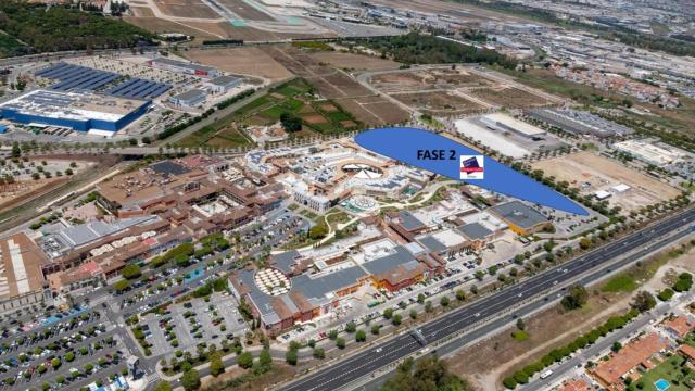 Zona donde se proyecta la ampliación del 'outlet' de lujo de Málaga.