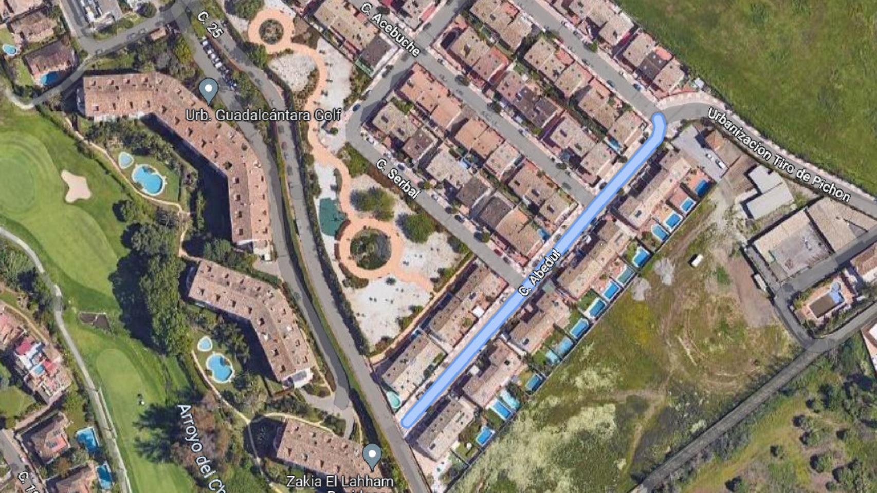 Calle Abedul.