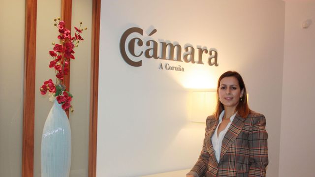 Sofía Ramos, responsable de Formación de la Cámara de Comercio de A Coruña