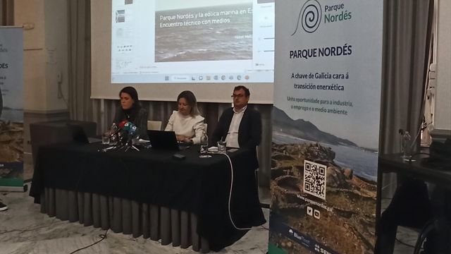 Sesión informativa de los promotores del Parque Nordés.