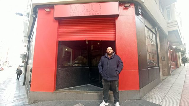 Iván Saavedra, responsable de Rojo en el Orzán.