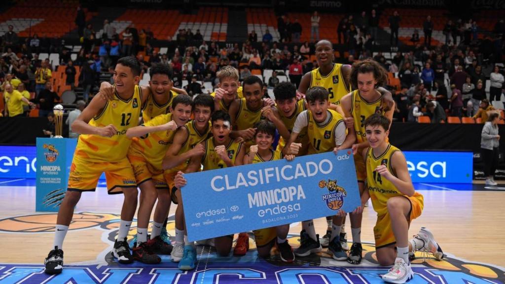 Plantilla del Gran Canaria que estará en la Minicopa.