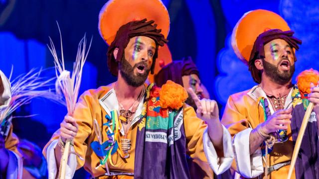 Agus Padillo, en escena.