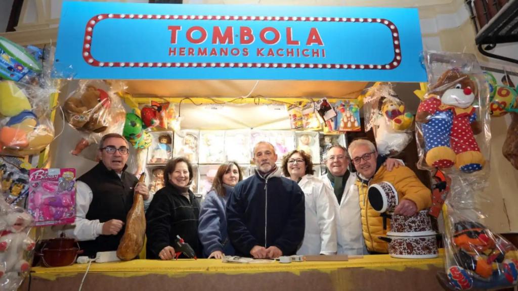 Algunos miembros de la Peña del Rey Moro