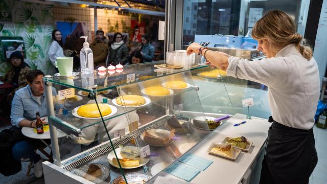 Mostrador de La Caracola.