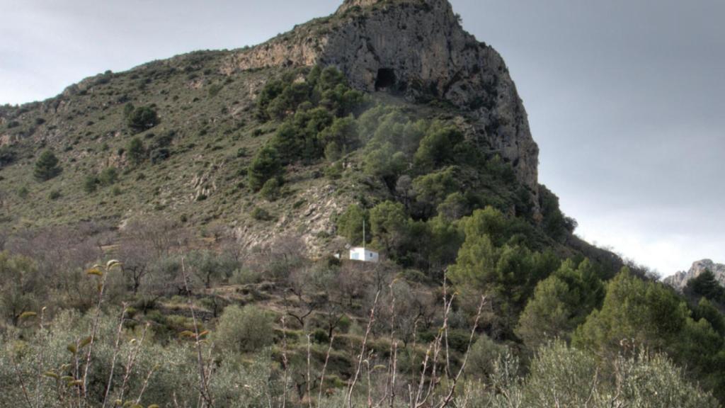 El manantial o Font de Mela.