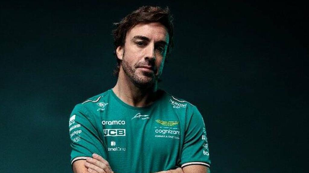 Fernando Alonso, en Aston Martin