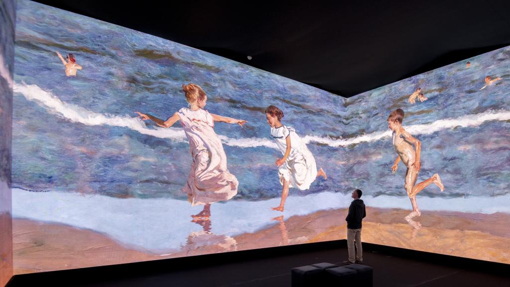 La pintura de Sorolla se fusiona con la realidad virtual en el Palacio Real.