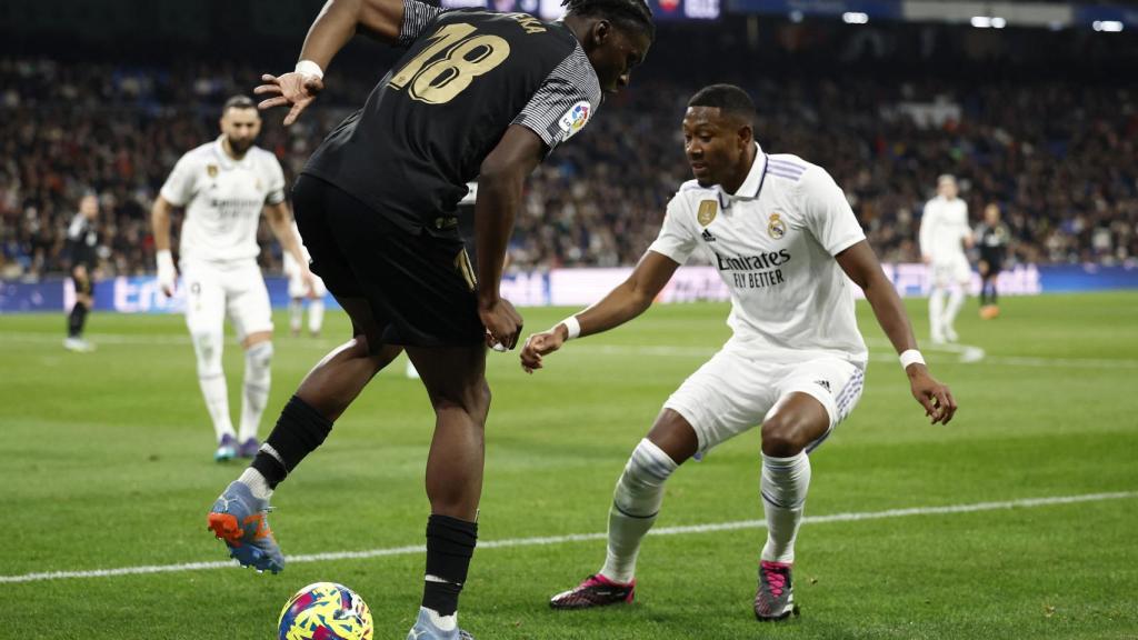 Alaba, en una acción defensiva.