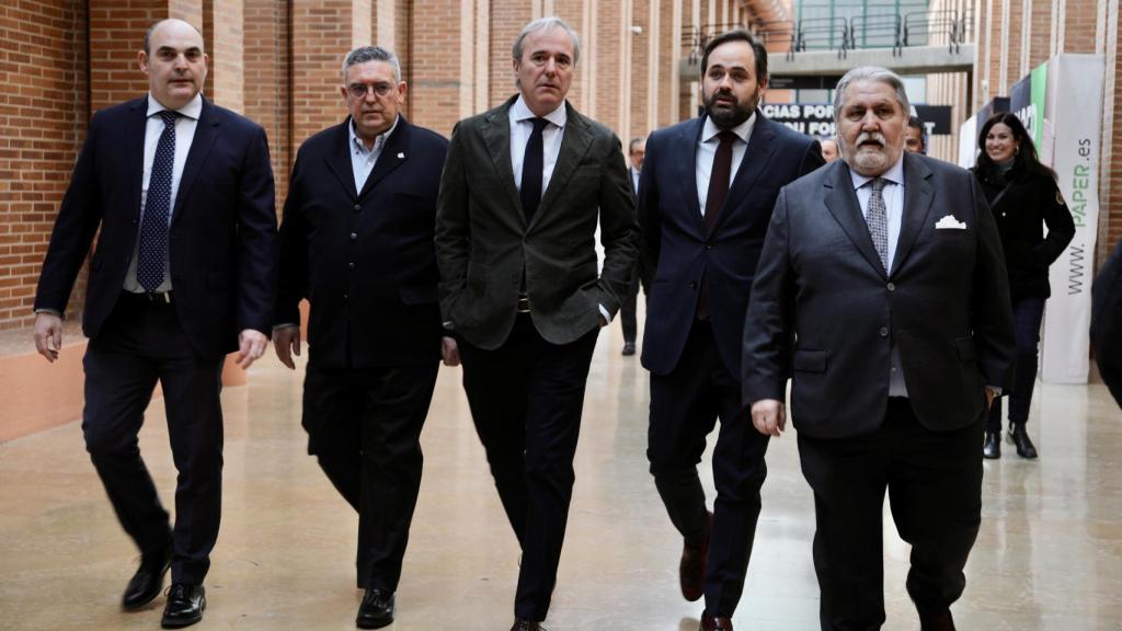 Paco Núñez en Zaragoza. Foto: PP CLM.