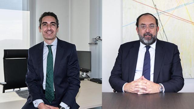 Xavier Blanquet y Ramón de la Riva.