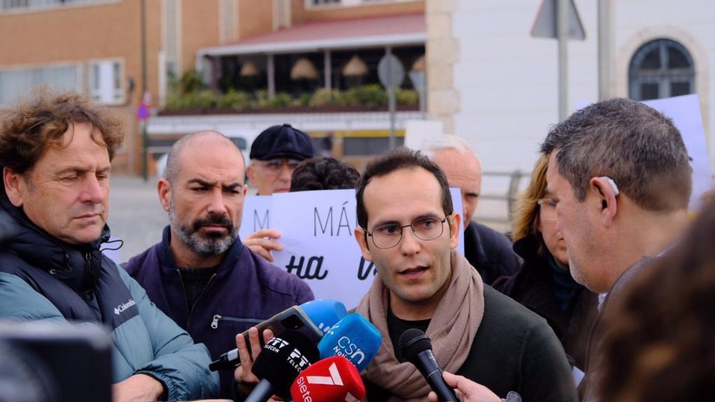 Un momento de la presentación de la plataforma a los medios de comunicación.