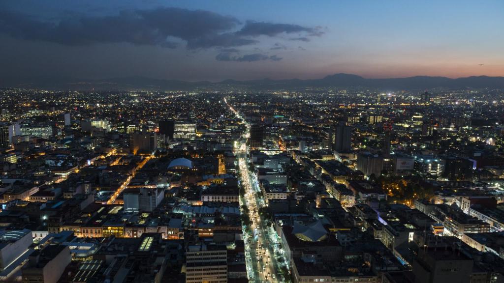 Panorámica de Ciudad de México.