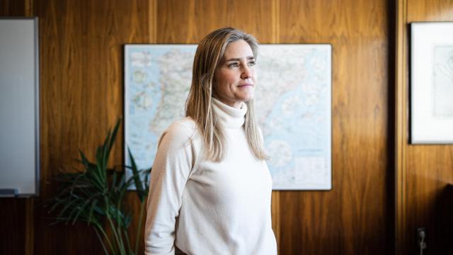 La secretaria de Estado de Energía, Sara Aagesen, posa para una entrevista con EL ESPAÑOL en 2023. Laura Mateo