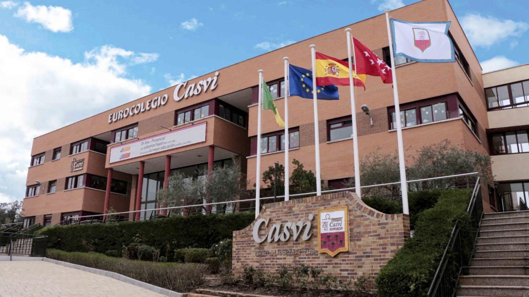 Fachada del colegio Casvi.