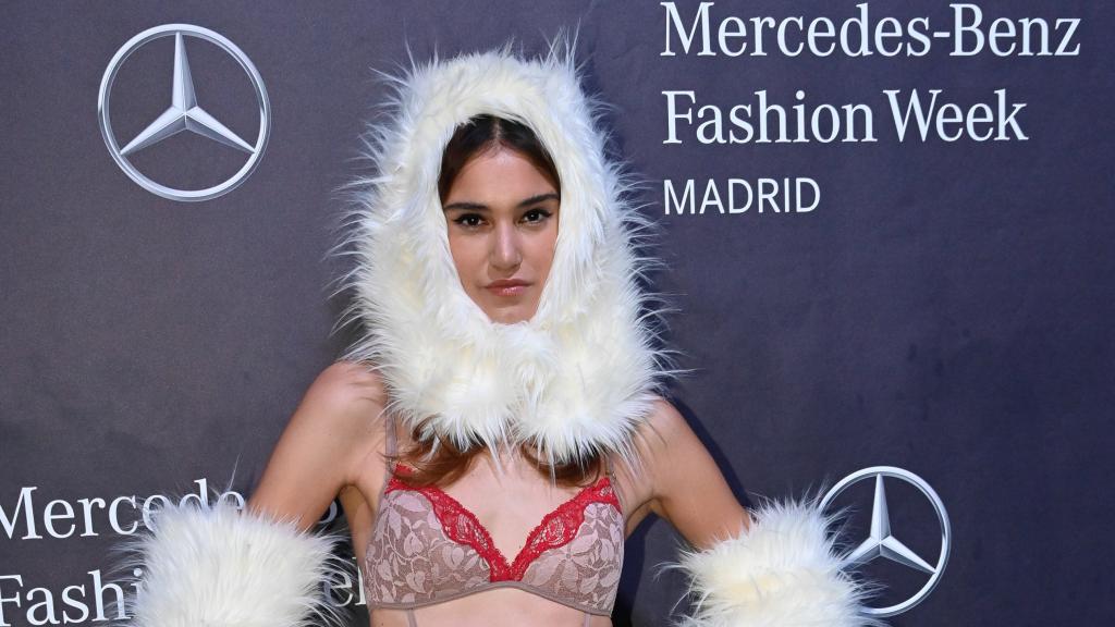Un momento del desfile de Andrés Sardá durante la Pasarela Cibeles Mercedes-Benz Fashion Week.
