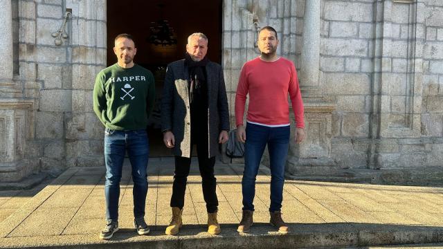Pablo Calleja y Pablo Nuevo, los agentes de la Policía Municipal que intervinieron en el atragantamiento de un hombre de 85 años