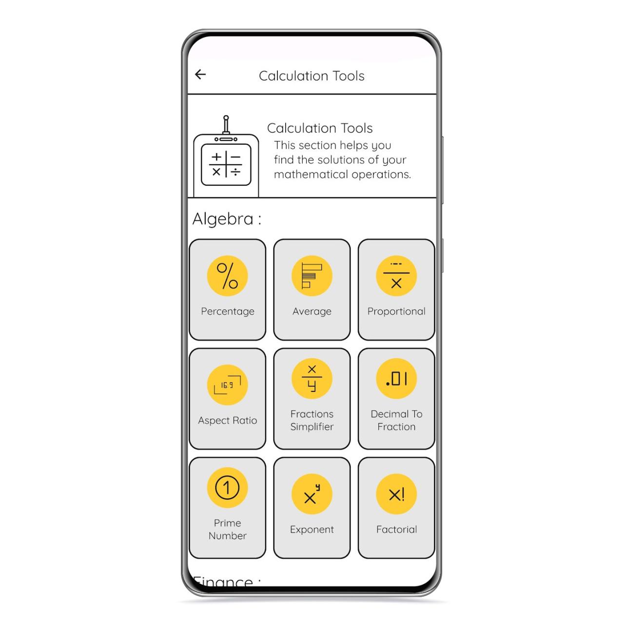 Herramientas de cálculo en Tooly