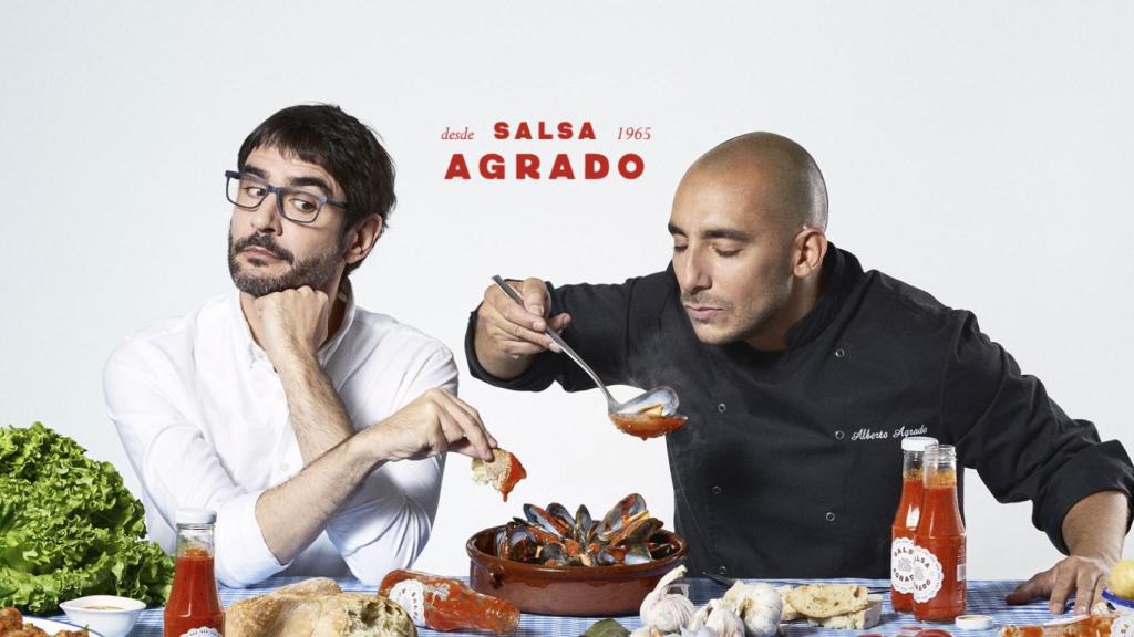 Juanra Bonet y la salsa Agrado.