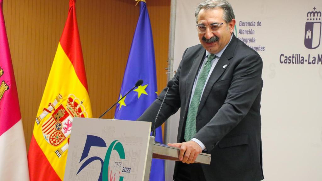 Jesús Fernández Sanz, consejero de Sanidad de Castilla-La Mancha.