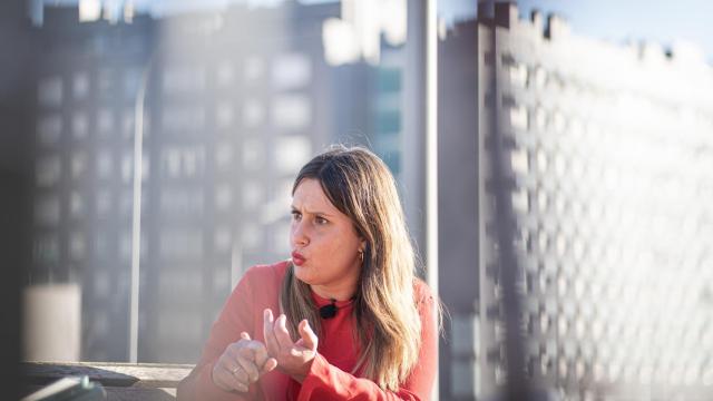 Alejandra Jacinto en el desarrollo urbanístico del Ensanche de Vallecas.