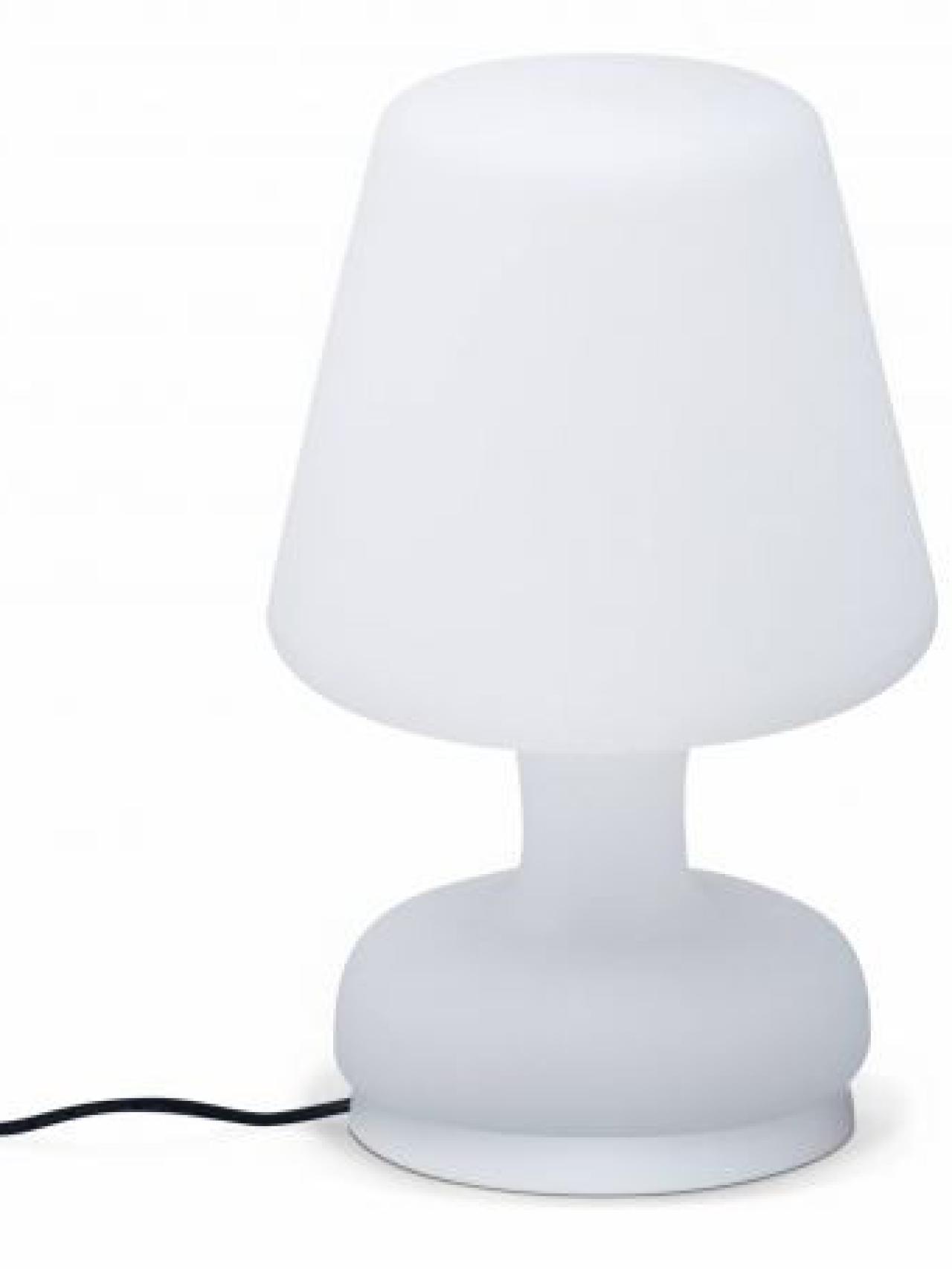 Lámpara led de Carrefour.