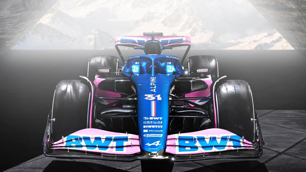 El Alpine A523 de Ocon para la nueva temporada