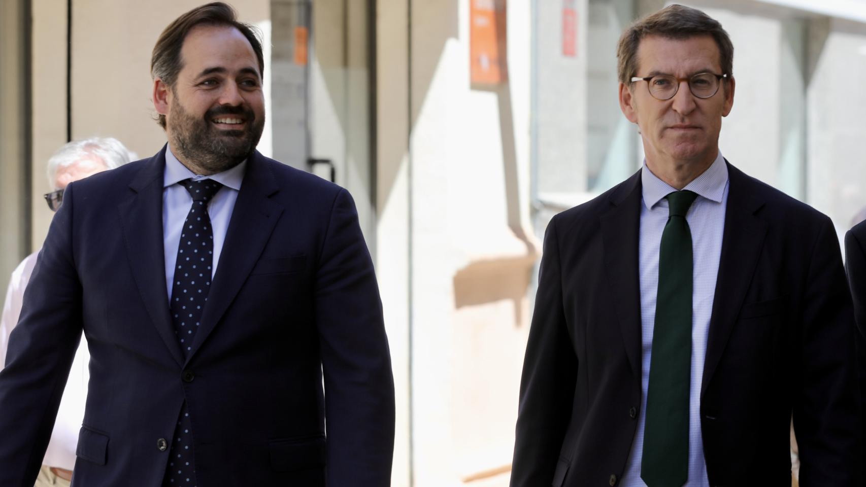 Paco Núñez y Alberto Núñez Feijóo, en una imagen de archivo