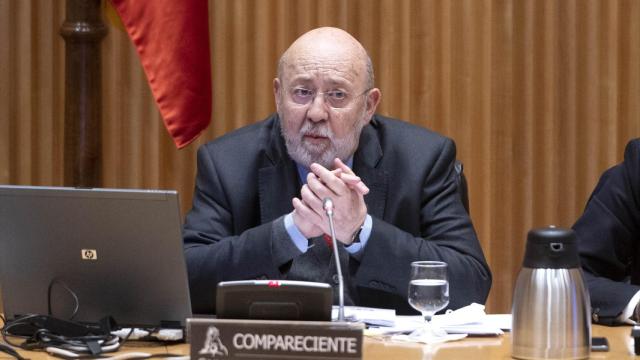 El presidente del CIS, José Félix Tezanos, el pasado mes de marzo durante una comparecencia en el Congreso de los Diputados.