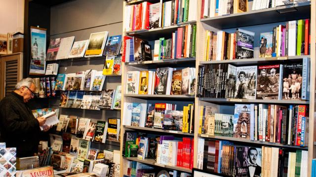 El interior de La Librería, en la calle Mayor 80.