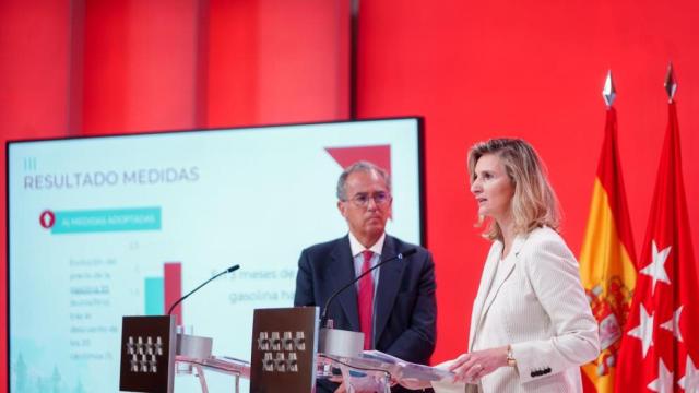 La consejera Paloma Martín explica, en presencia del vicepresidente Ossorio, los datos del informe de la coyuntura energética.