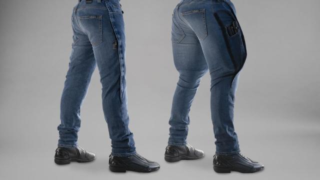 Pantalones vaqueros con airbags