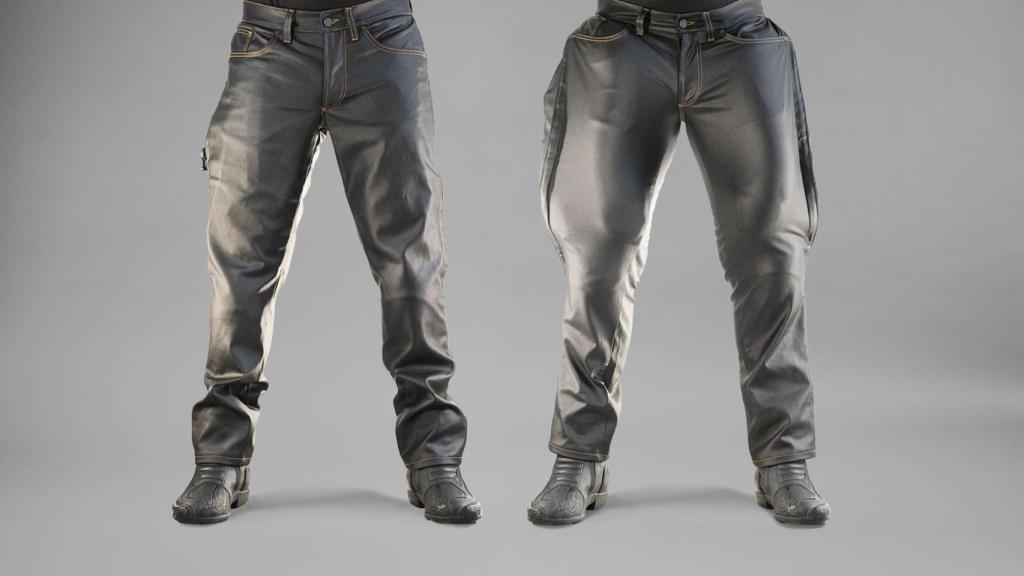 Pantalones con airbags para motoristas