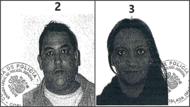 Iván e Isabel en la foto que la Policía Nacional mostraba a las víctimas de las falsas revisiones de la compañía eléctrica.