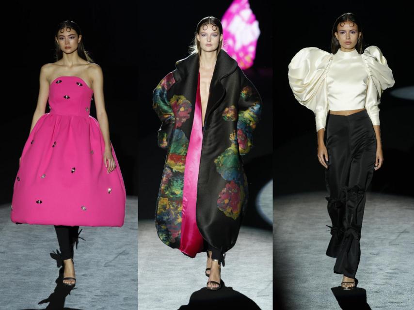Looks del desfile de Odette Álvarez.