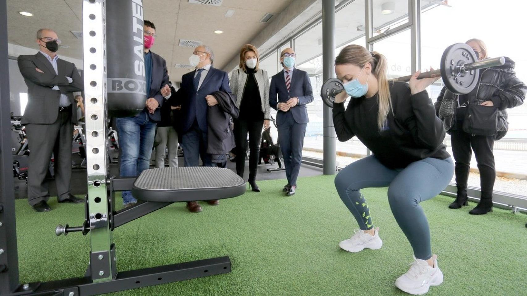 Un centro deportivo en Castilla y León.