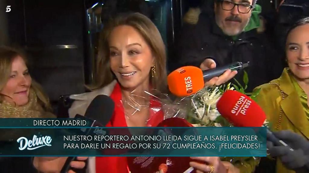 Isabel Preysler en 'Viernes Deluxe'.