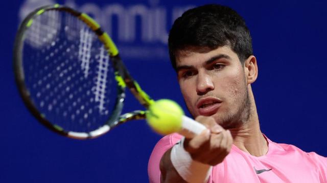 Carlos Alcaraz, durante el Argentina Open