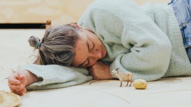 Un ensayo de 'Obra infinita'. Foto: Luz Soria