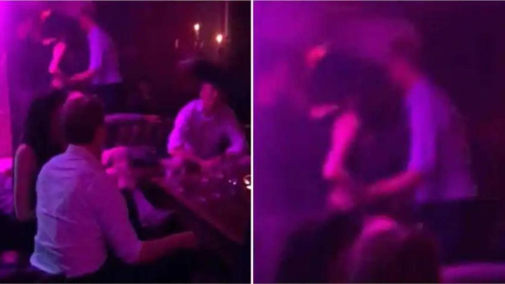 Las supuestas fotografías del príncipe Guillermo con Rose Hanbury en un club nocturno.