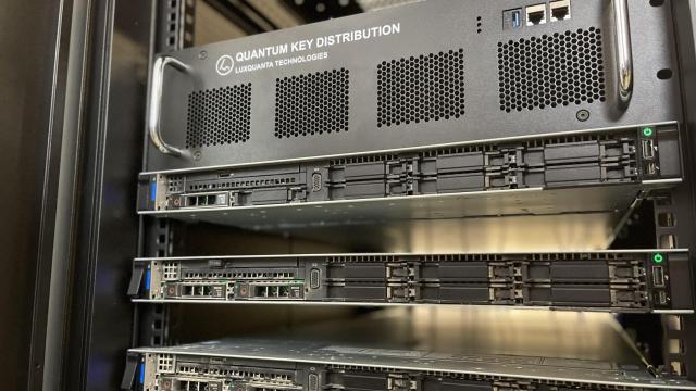 El sistema de distribución de claves cuánticas de variable continua de LuxQuanta.