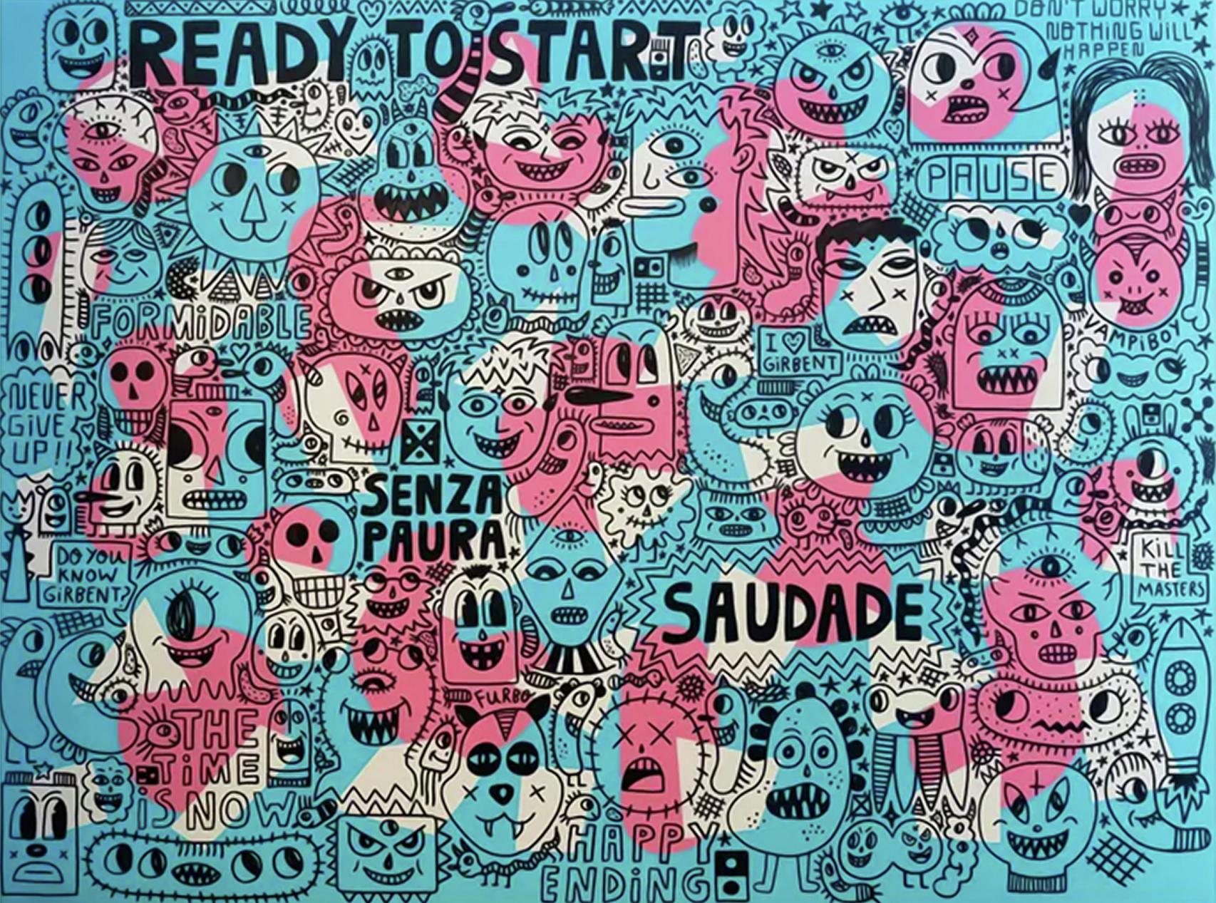 Albert Pinya: 'Ready to start', 2020 (Garna en UVNT Art Fair)