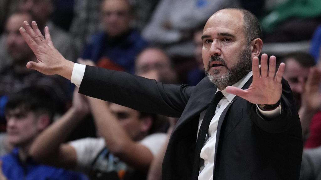 Chus Mateo en el partido de semifinales de Copa del Rey frente a Unicaja.