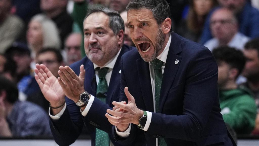 Ibon Navarro en un momento de la final contra el Tenerife.