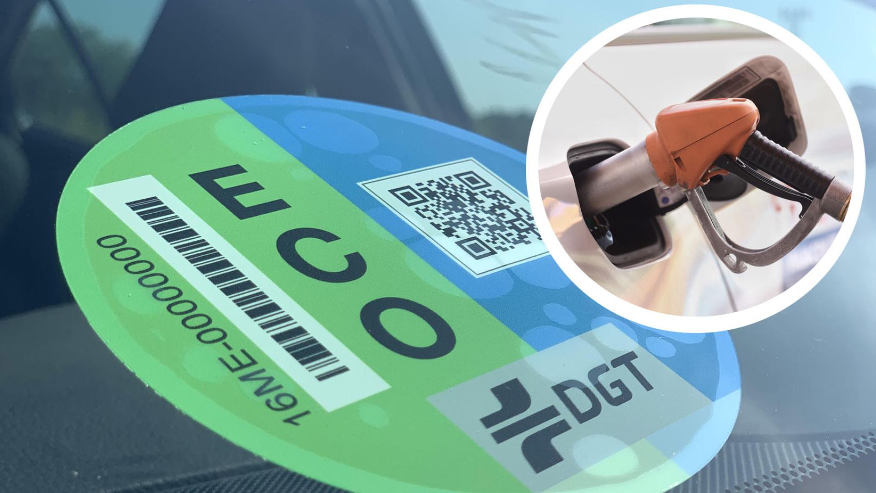Con el GLP se puede obtener la etiqueta eco de la DGT.